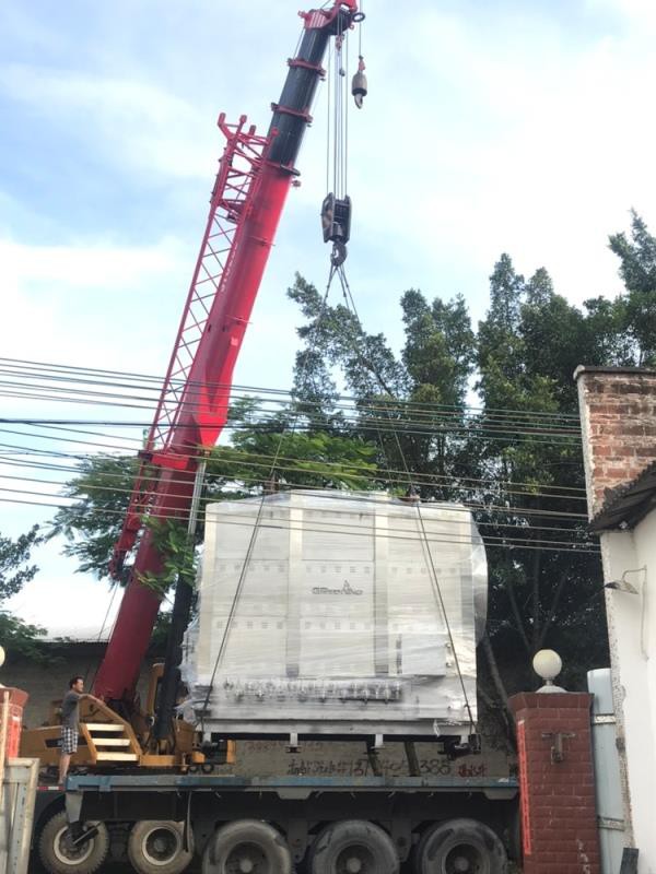 Bruciatore di gassificazione della biomassa Kcal 7,2 M consegnato a Zhongshan