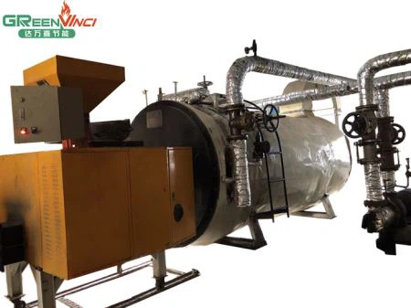 Bruciatore di gassificazione della biomassa di paglia e gambo