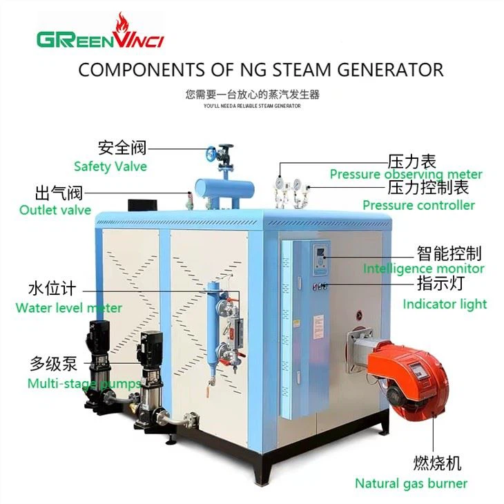 Natural Gas Steam Generator